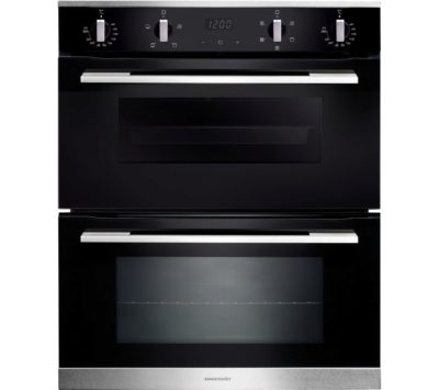 RANGEMASTER RMB7245BL/SS Electric Double Oven - Black & Stainless Steel RANGEMASTER RMB7245BL/SS Electric Double Oven - Black & Stainless Steel